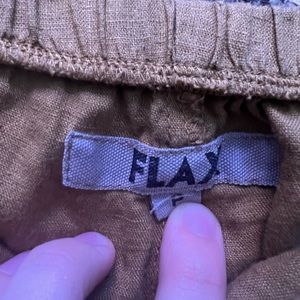 Flax 100% linen pant